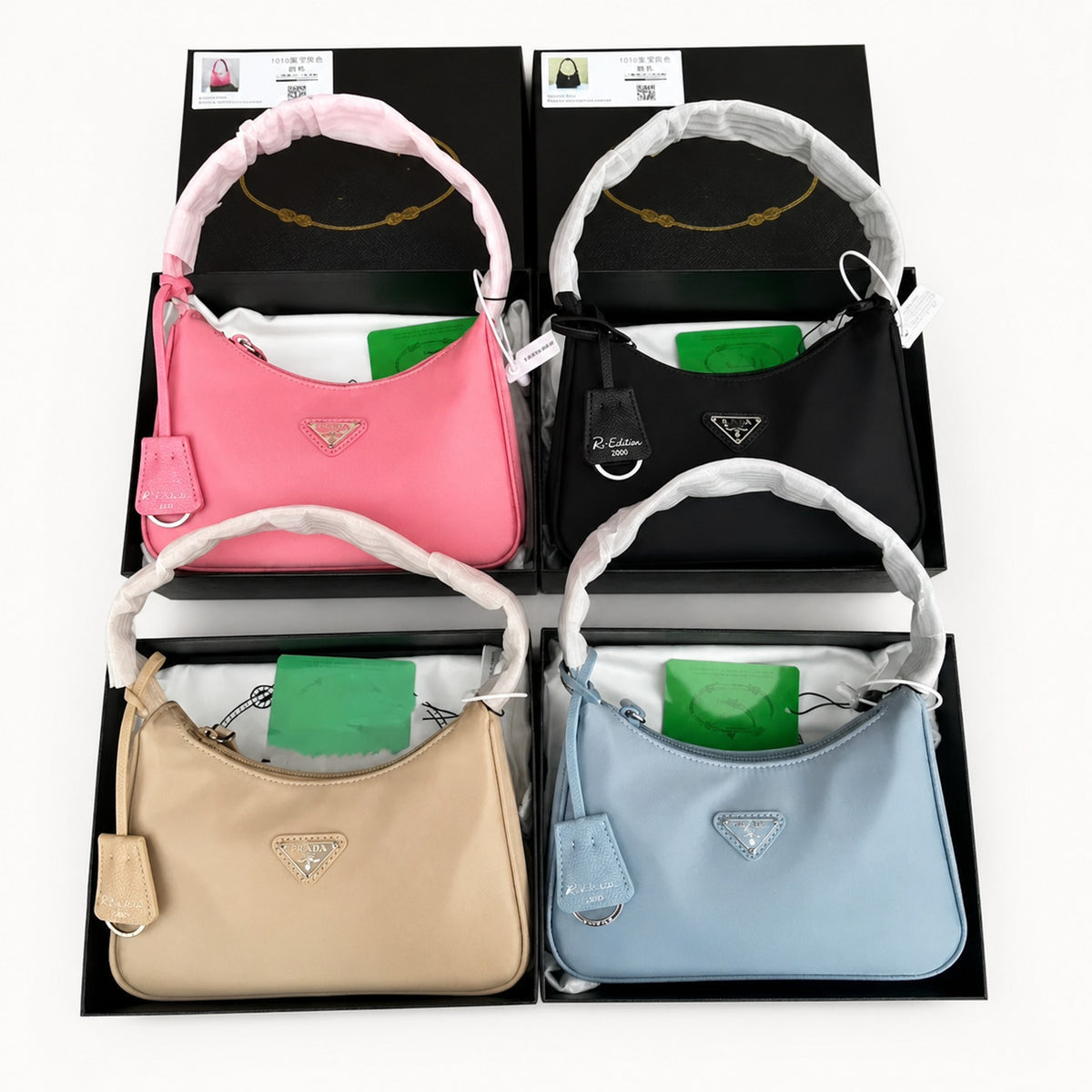 Women's Baguette Shoulder Bag with Top Zipper and Adjustable Strap