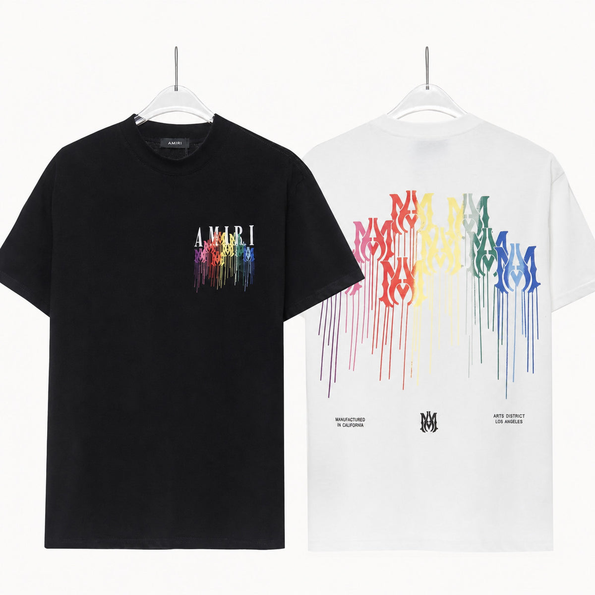 Unisex Crew Neck Short Sleeve Front and Back Graphic T Shirt