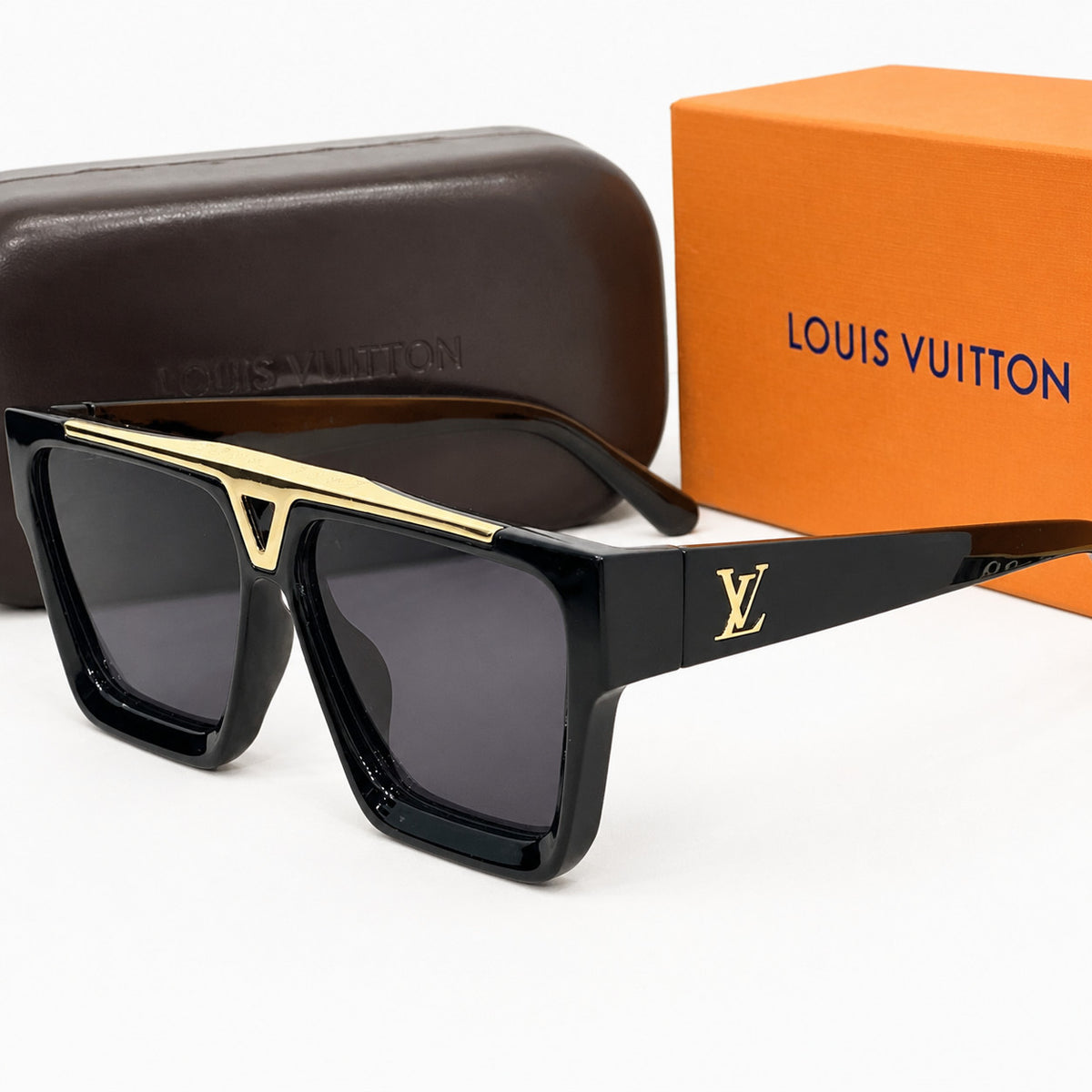 Square Sunglasses with UV400 Protection