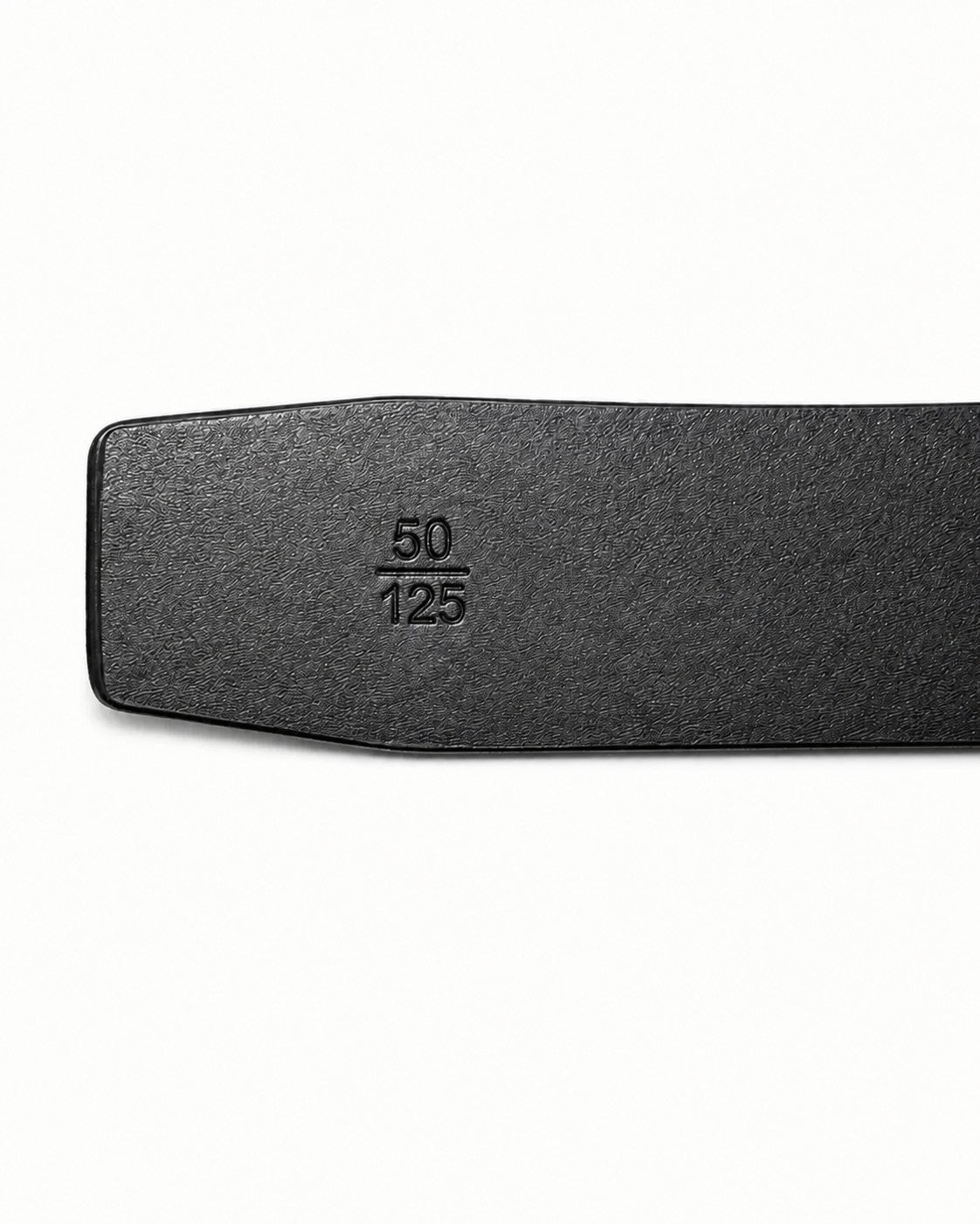 Premium Check Belt Featuring Iconic Emblem Buckle