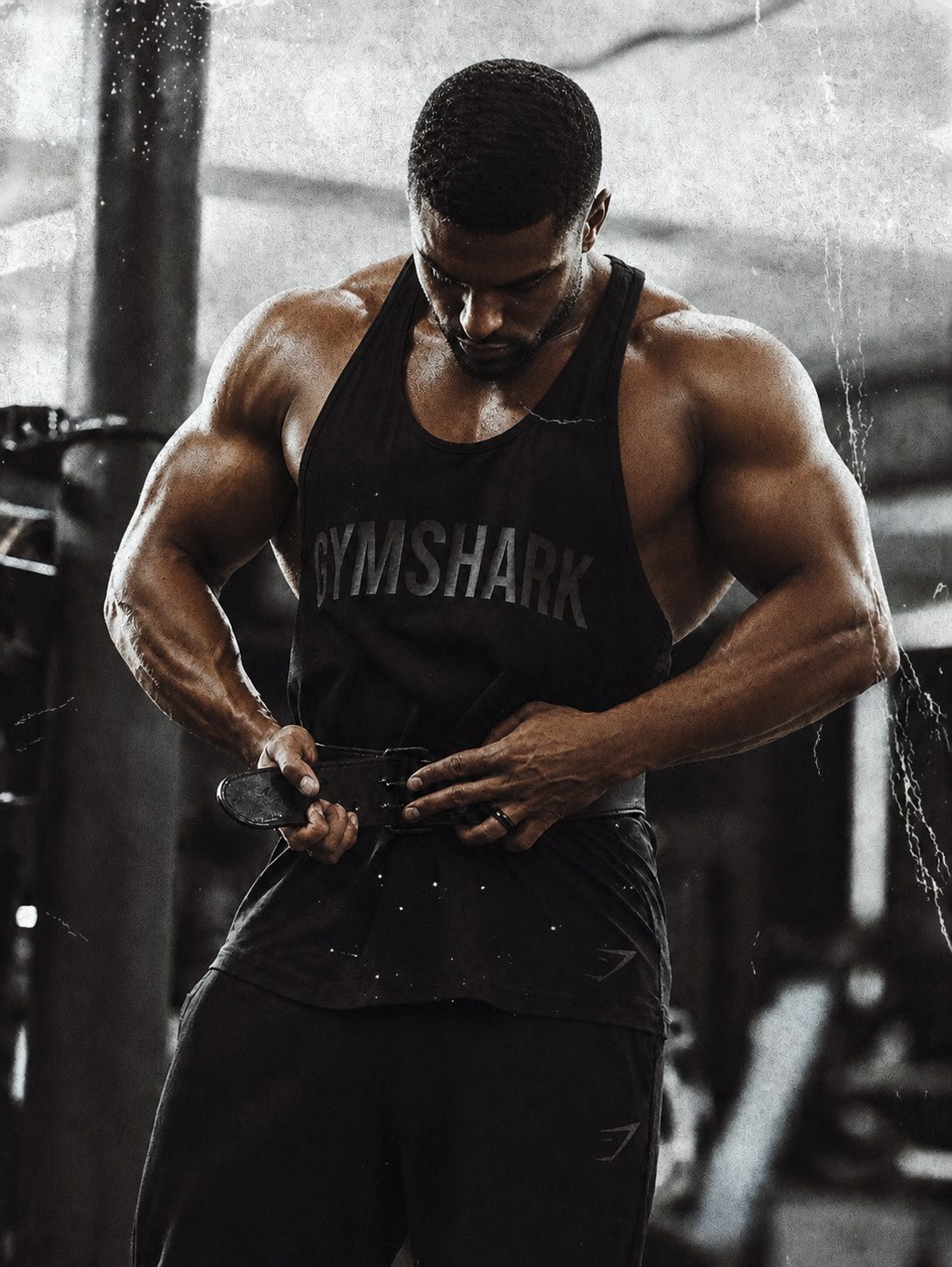 Men's Racerback Workout Tank Top