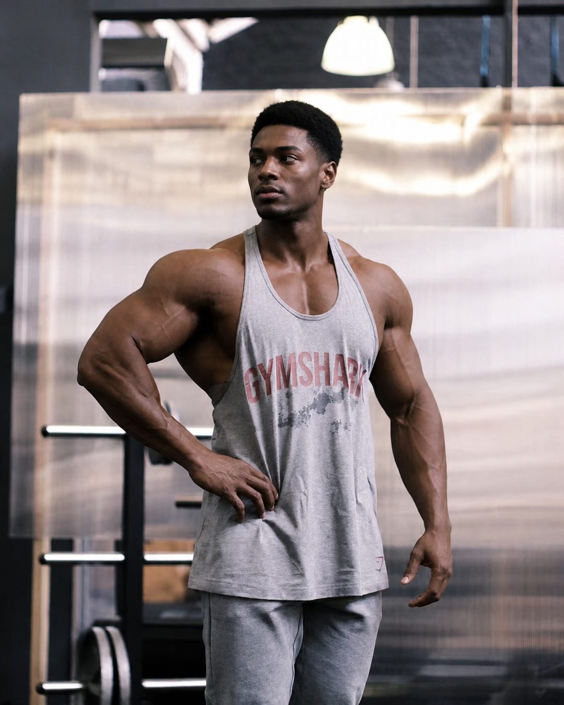 Men's Racerback Workout Tank Top