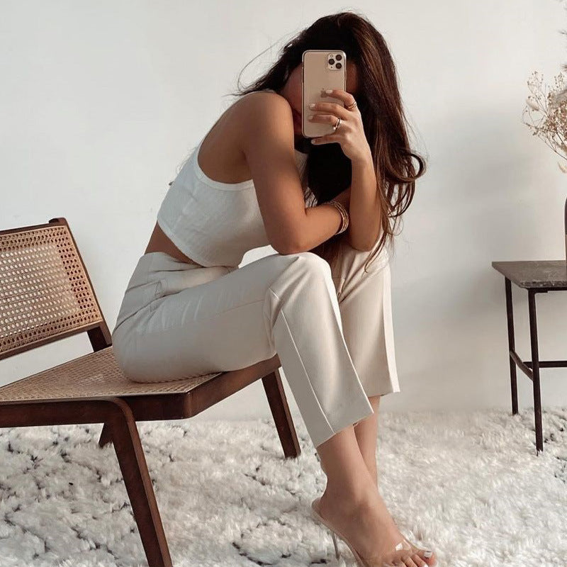 Lux Pleated High Waist Trousers Everyday Chic