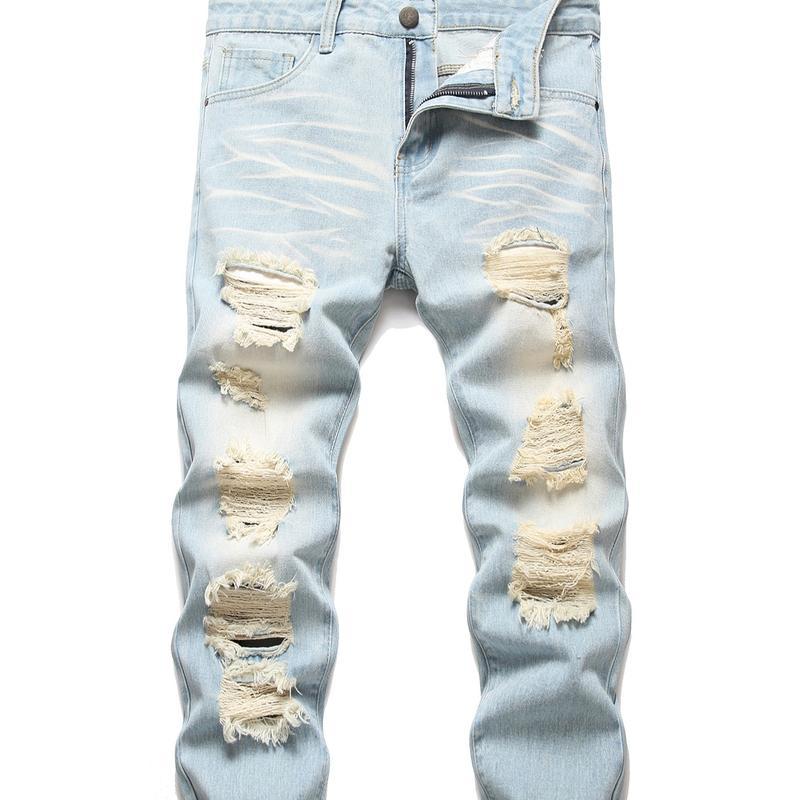 Apex Zippered Slim Jeans For Men
