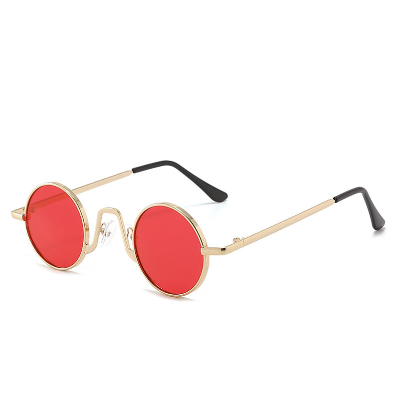 Round Frame Sunglasses With Urban Edge For City Style And Small Frame Chic And Premium Timeless Allure