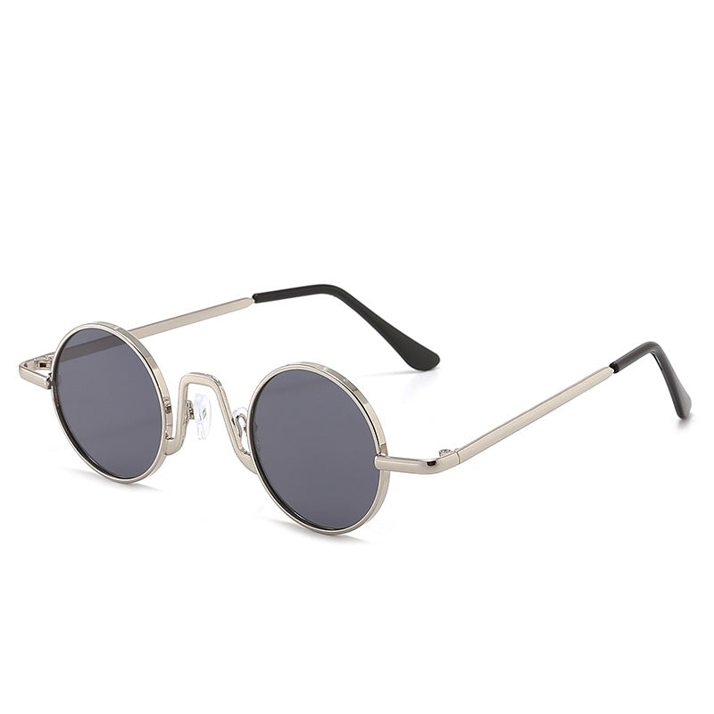 Round Frame Sunglasses With Urban Edge For City Style And Small Frame Chic And Premium Timeless Allure