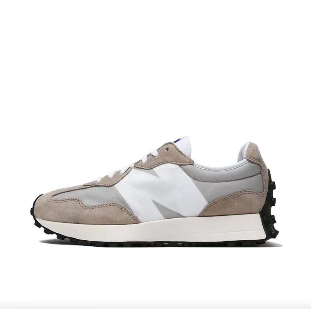 Men's Low Cut Sneakers with Lace Up Closure and Lugged Outsoles