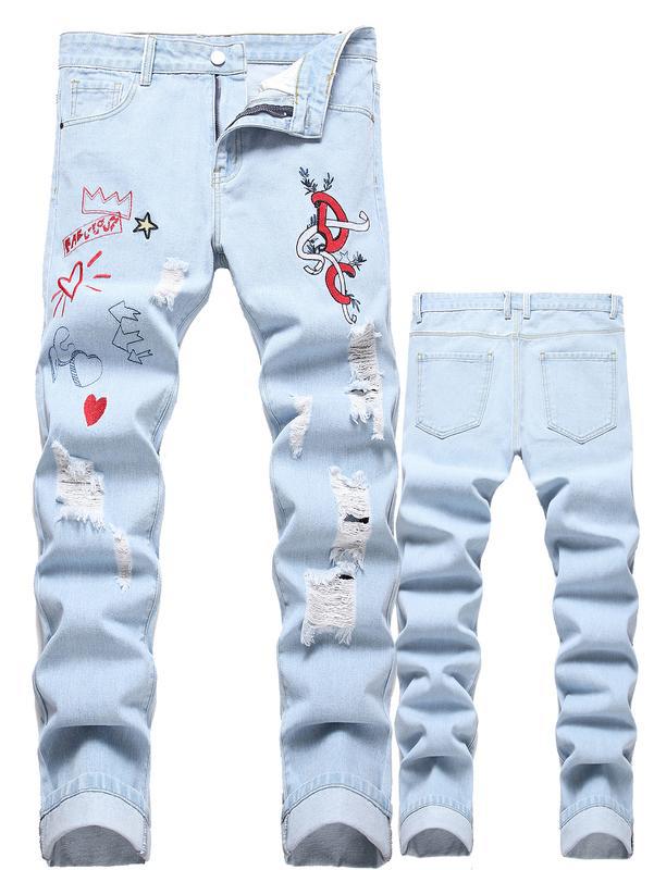 Apex Zippered Slim Jeans For Men