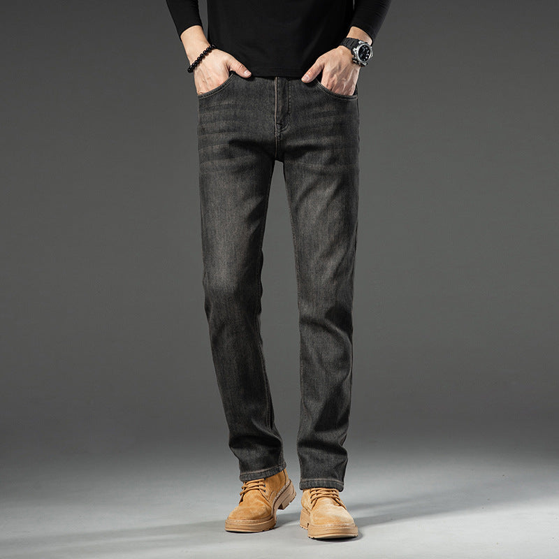 Elevate Mens Casual Slim Stretch Jeans