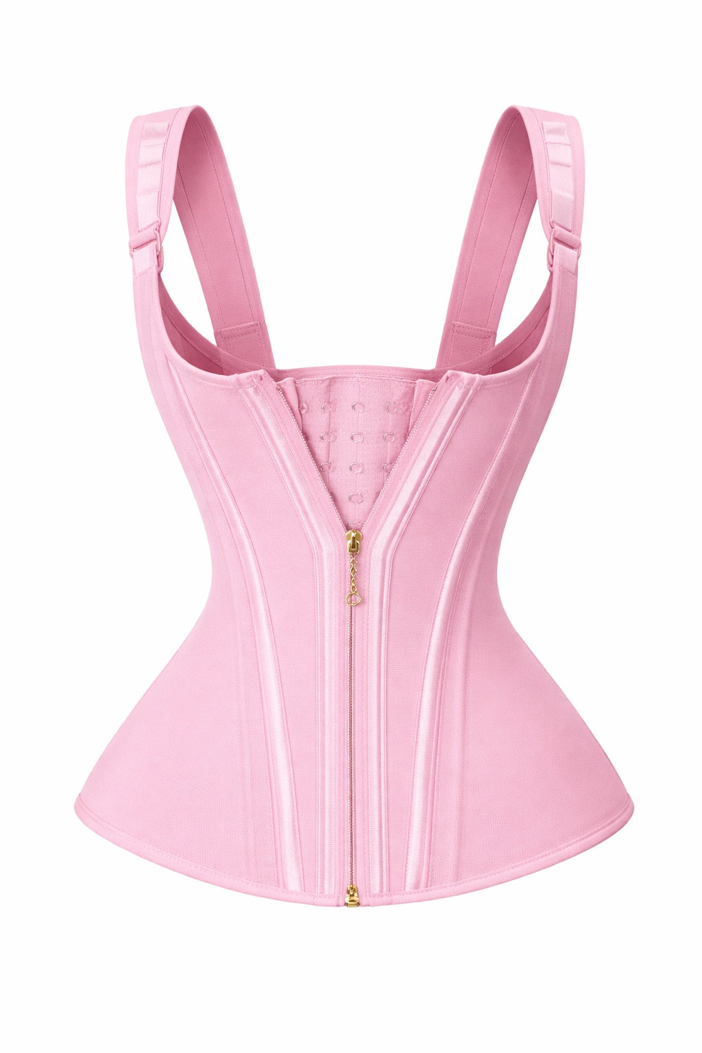 Lux Hourglass Waist Trainer With Double Layer Closure For Subtle Yet Striking Body Shaping And Tummy Control