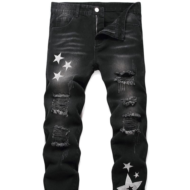 Apex Zippered Slim Jeans For Men