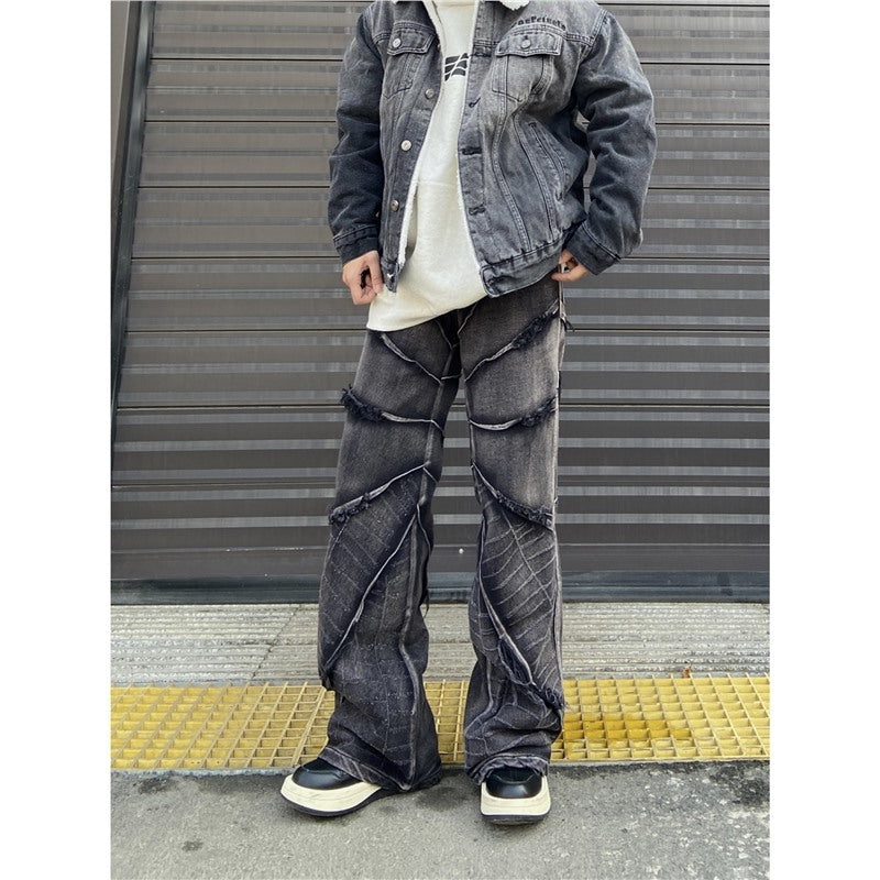 Premium Luxe Street Distressed Jeans
