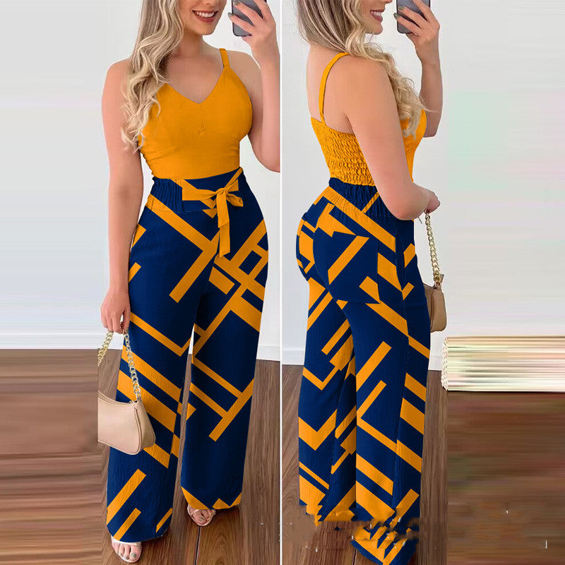 Timeless Prestige Camisole And Straight Pants Set For Women Sophisticated Everyday Ensemble