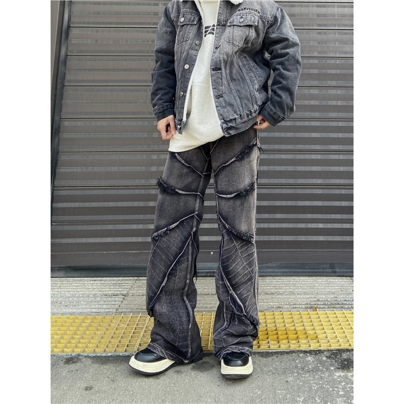 Premium Luxe Street Distressed Jeans