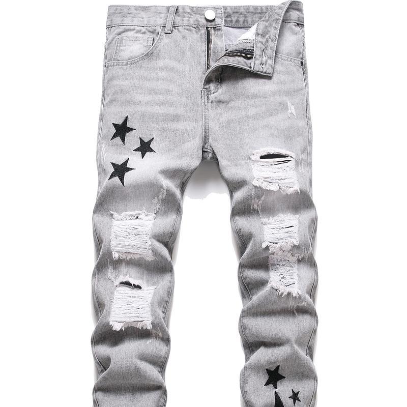 Apex Zippered Slim Jeans For Men