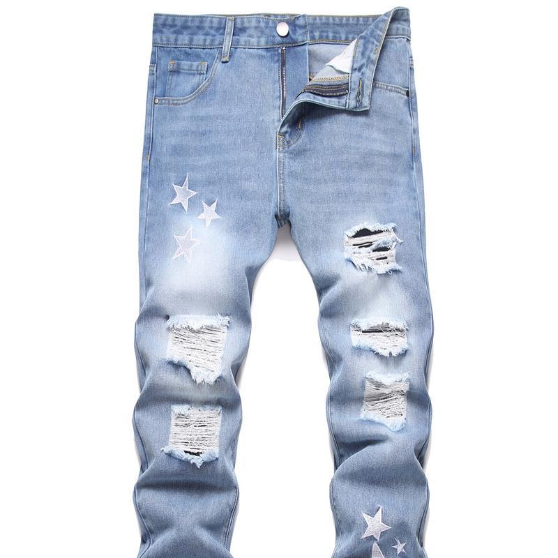 Apex Zippered Slim Jeans For Men