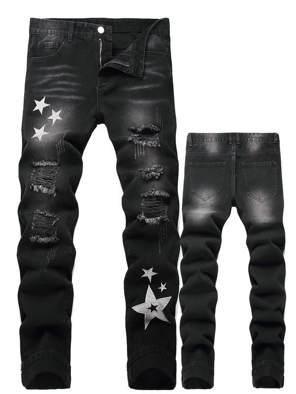 Apex Zippered Slim Jeans For Men