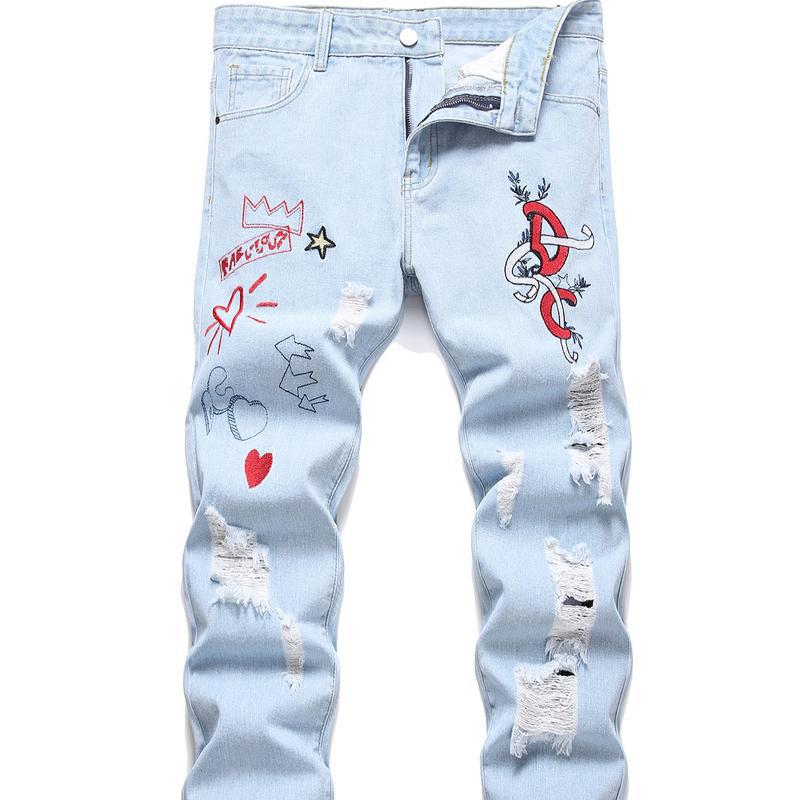 Apex Zippered Slim Jeans For Men