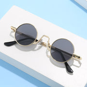 Round Frame Sunglasses With Urban Edge For City Style And Small Frame Chic And Premium Timeless Allure