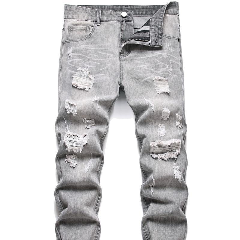 Apex Zippered Slim Jeans For Men