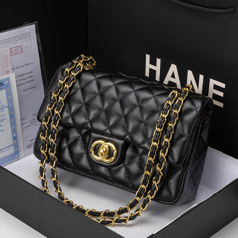 Luxe Chain Shoulder Bag Large Capacity Handbag for Women Premium Fashion Statement
