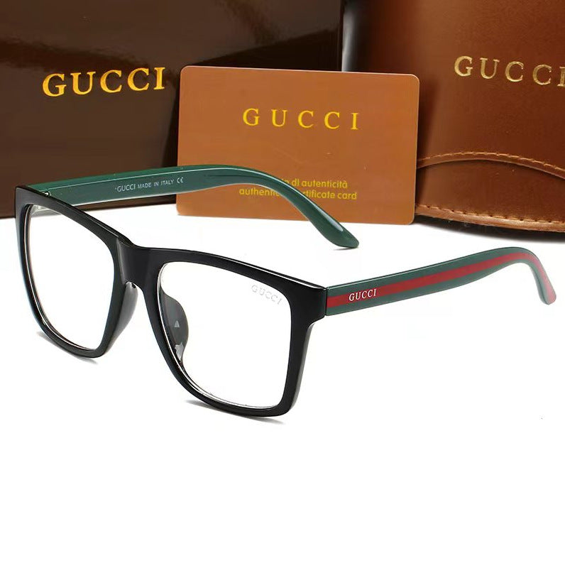 Square Full Rim Sunglasses with Protective Case