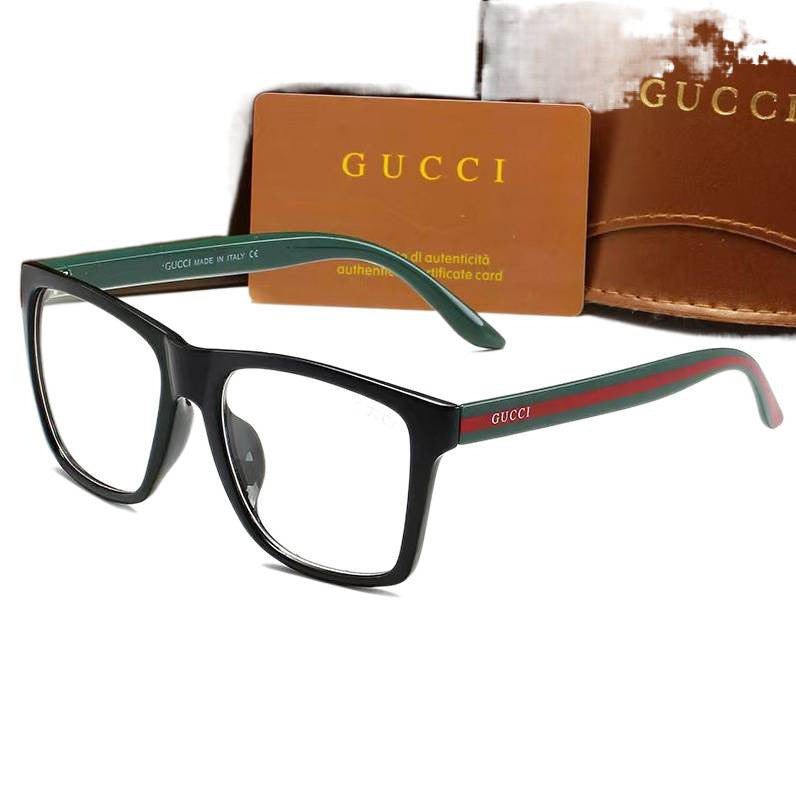 Square Full Rim Sunglasses with Protective Case