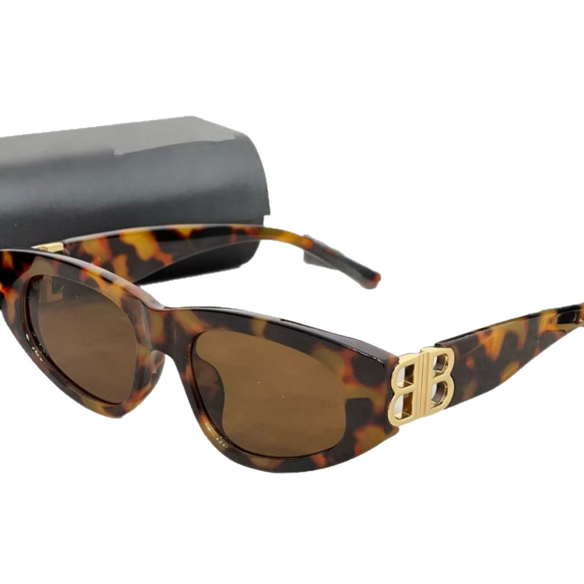 Large Cat Eye Sunglasses with UV Protection