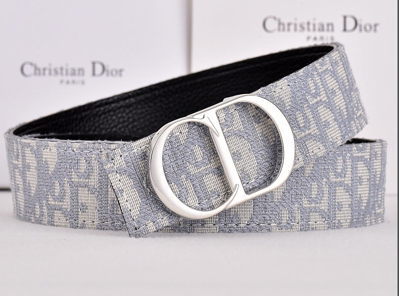 Figure Eight Buckle Belt For Men Premium Interlocking Ring Belt With Sleek Craftsmanship