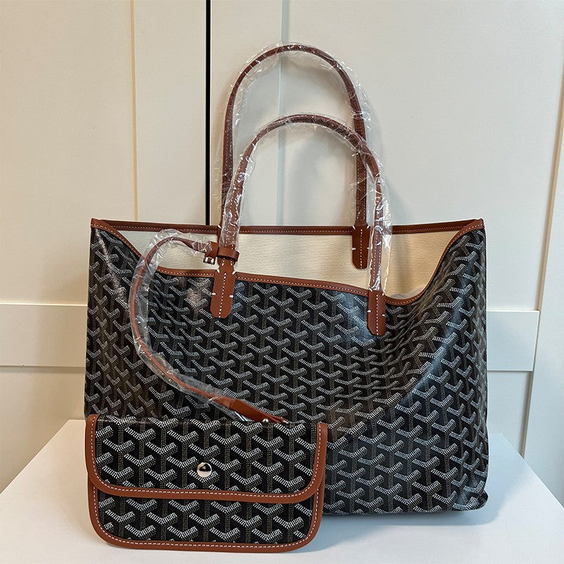 Elite Y Pattern Large Commuter Tote Bag For Women