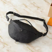 Patterned Waist Bag with Adjustable Strap and Top Handle