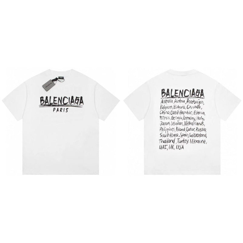 Parisian Pulse Unisex Printed Tee