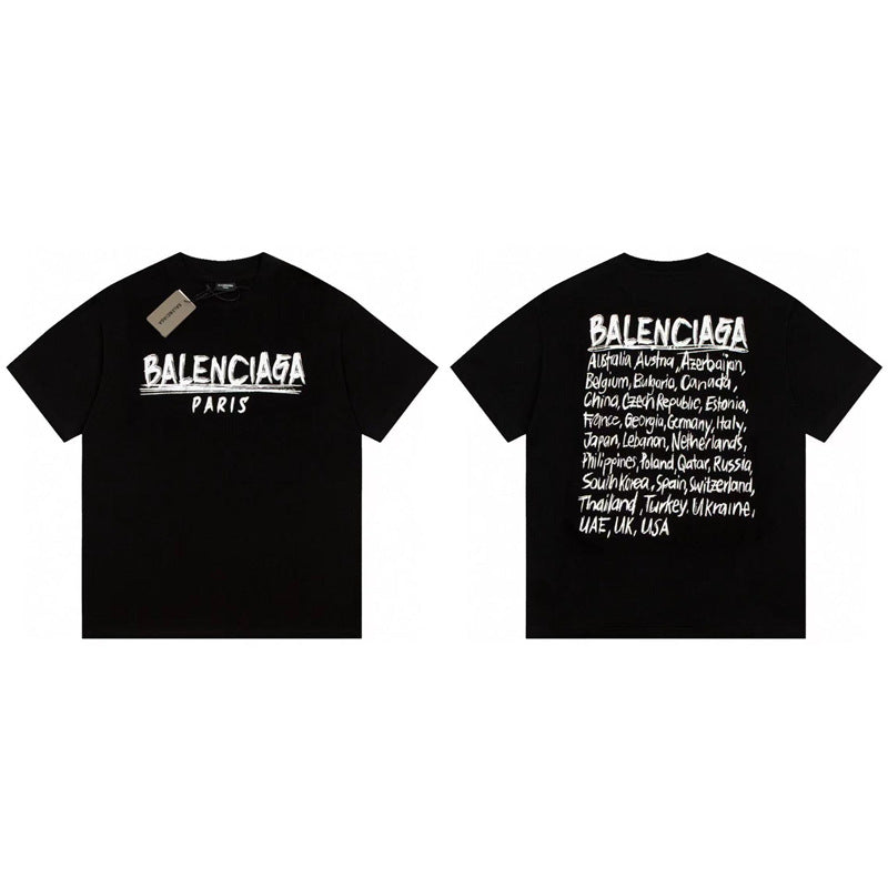 Parisian Pulse Unisex Printed Tee