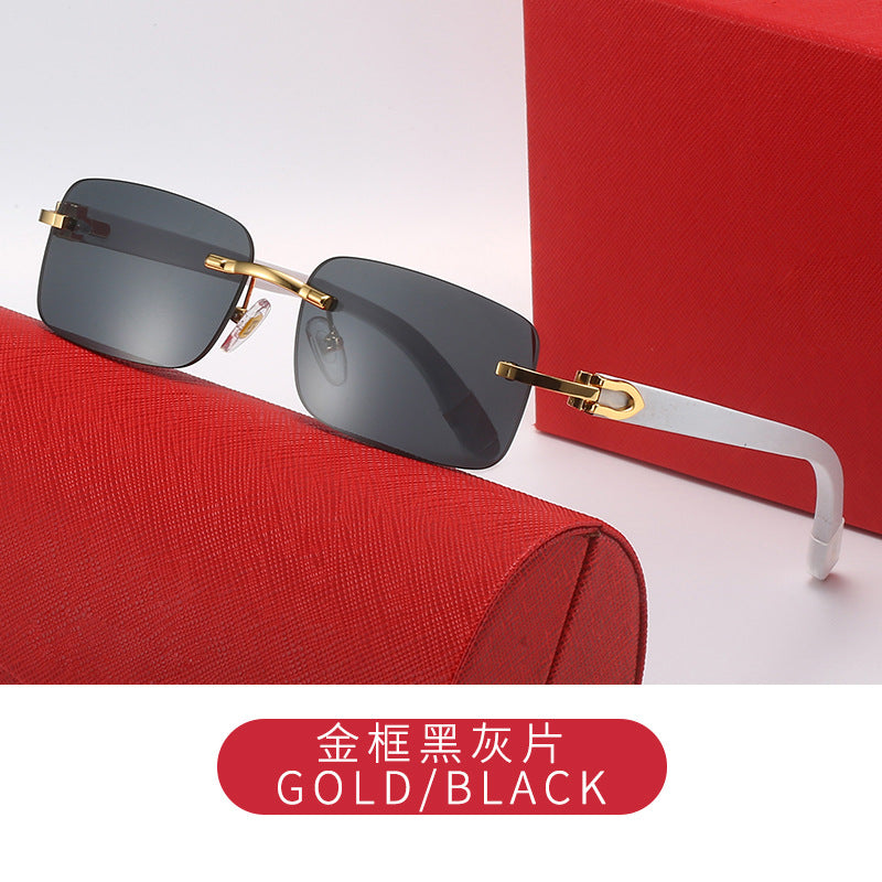 Luxe Frameless Sunglasses Ultra Slim Silhouette For Modern Confident Style Everyday Luxury