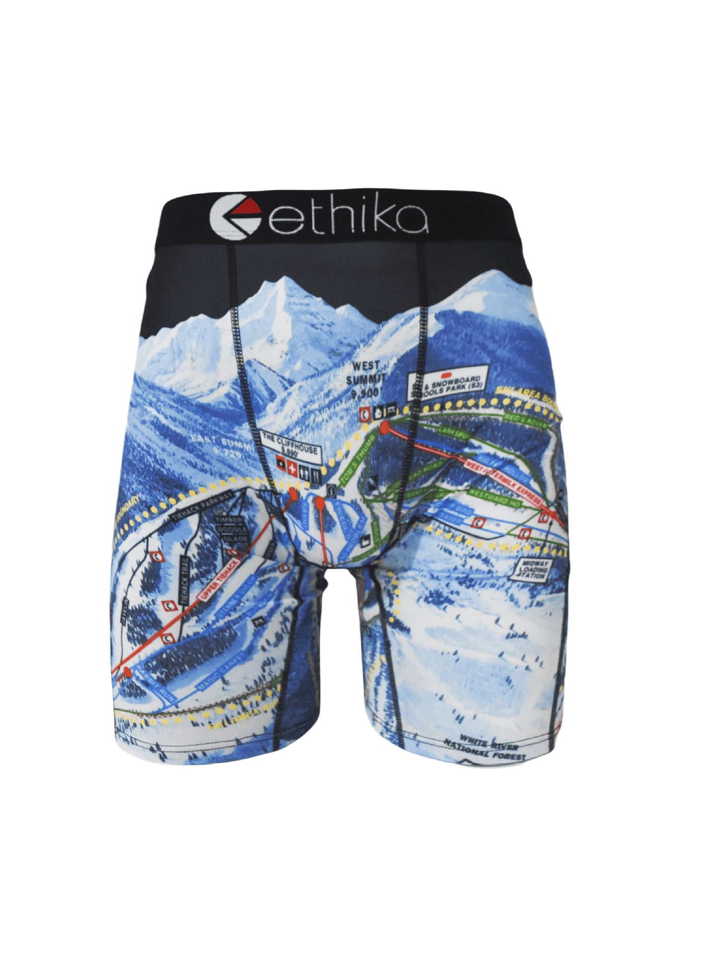 Eth. fashion trend print boxers, men's boxers, beach pants