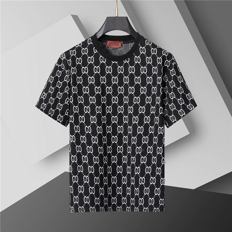 Urban Checkerboard Luxe Tee For Everyday Impact