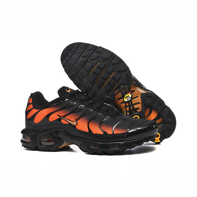 Men's Air-Cushioned Lace-Up Running Shoes