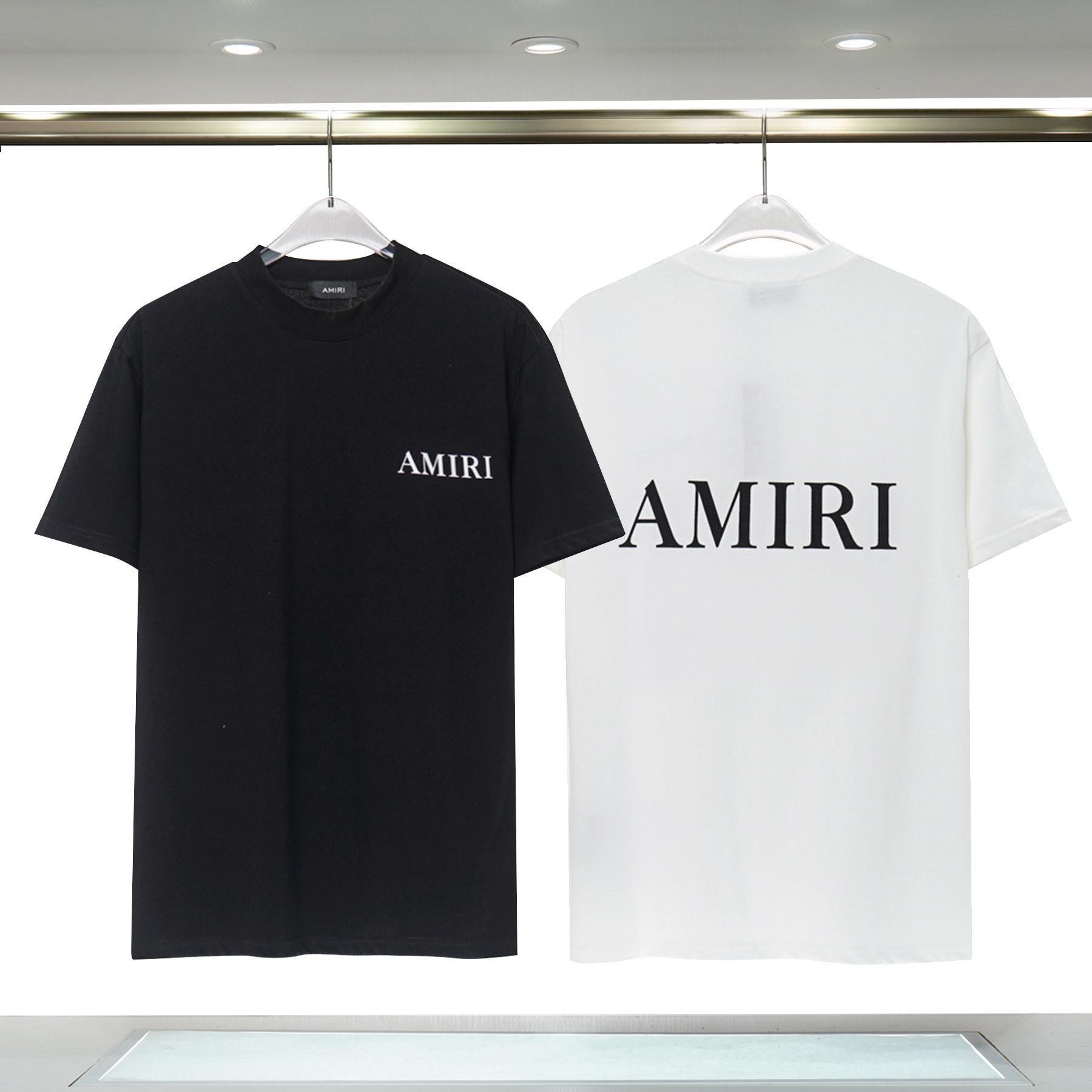 Monogram Logo Front Back Crewneck Tee