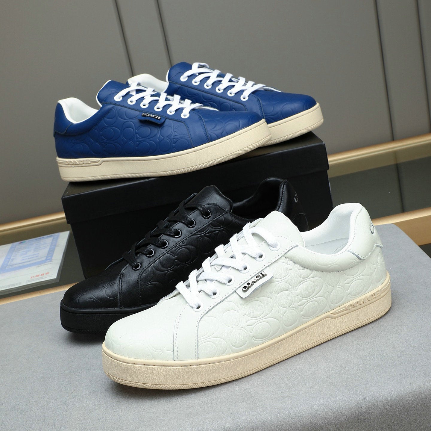 Men's Premium Lace Up Casual Board Sneakers