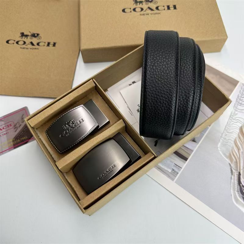 Premium Men's Interchangeable Belt Gift Set