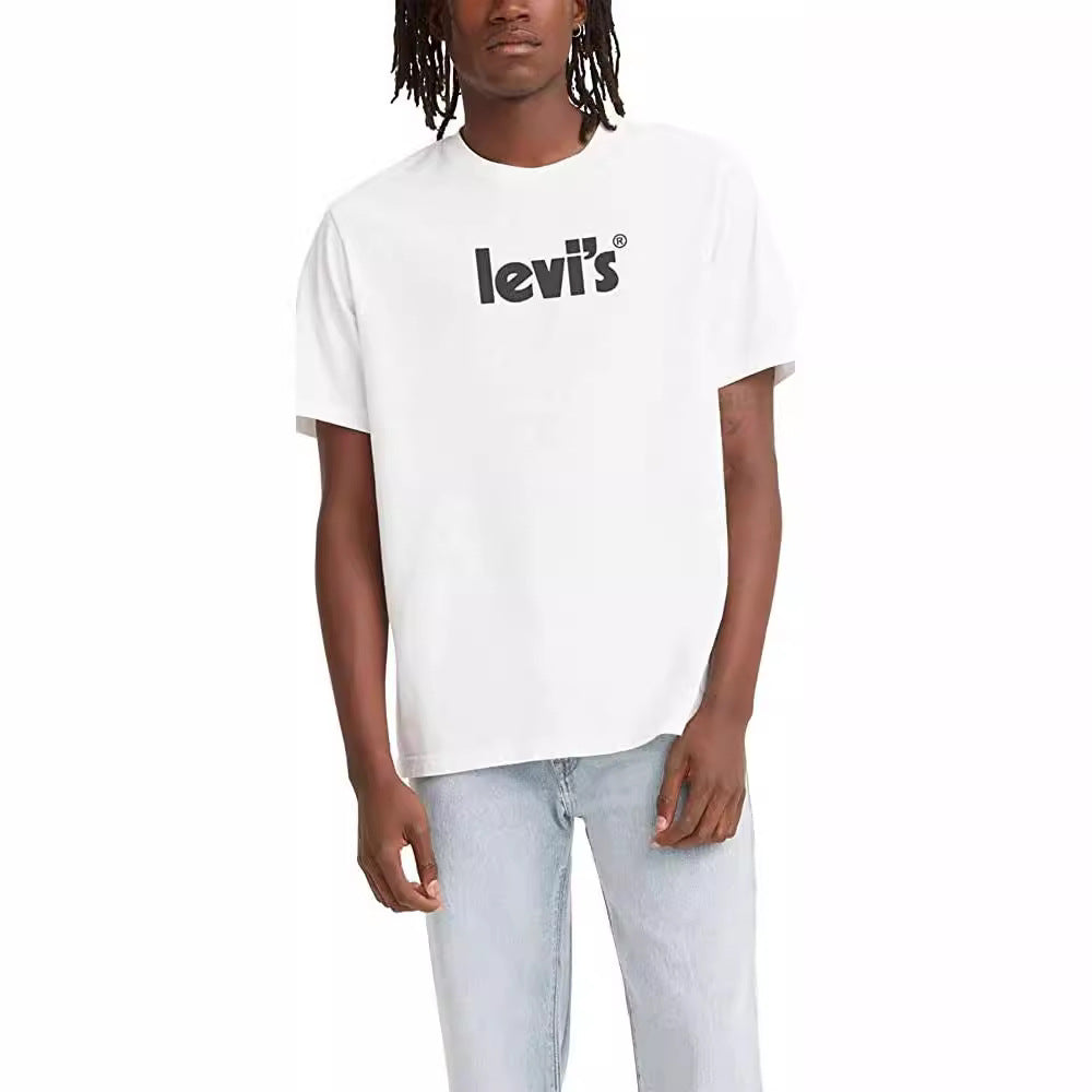 Luxe Letter Script Unisex Tee For Everyday Sophistication With Clean Modern Silhouette
