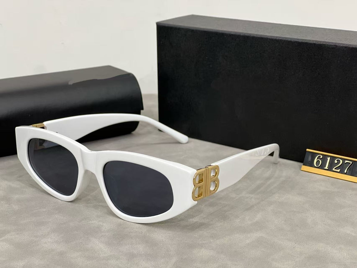 Large Cat Eye Sunglasses with UV Protection