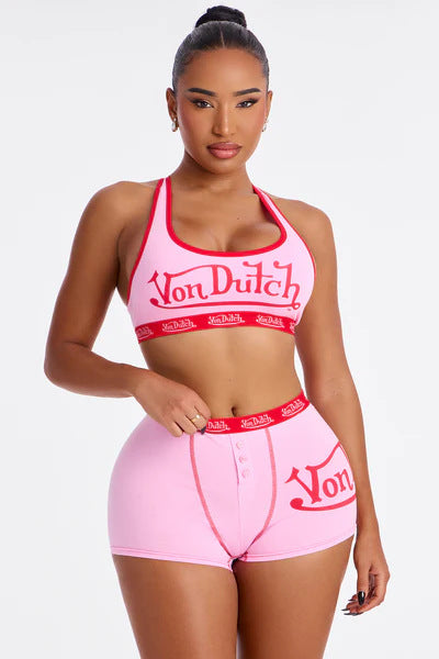 Pulse Luxe Crop Top and Short Set