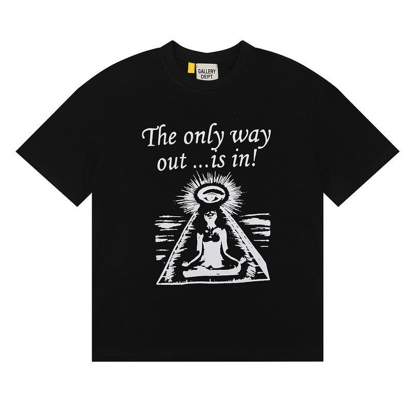 Front Lettering Everyday Tee With Bold Streetwear Inspired Print For Confident Daily Wear That Elevates Any Outfit