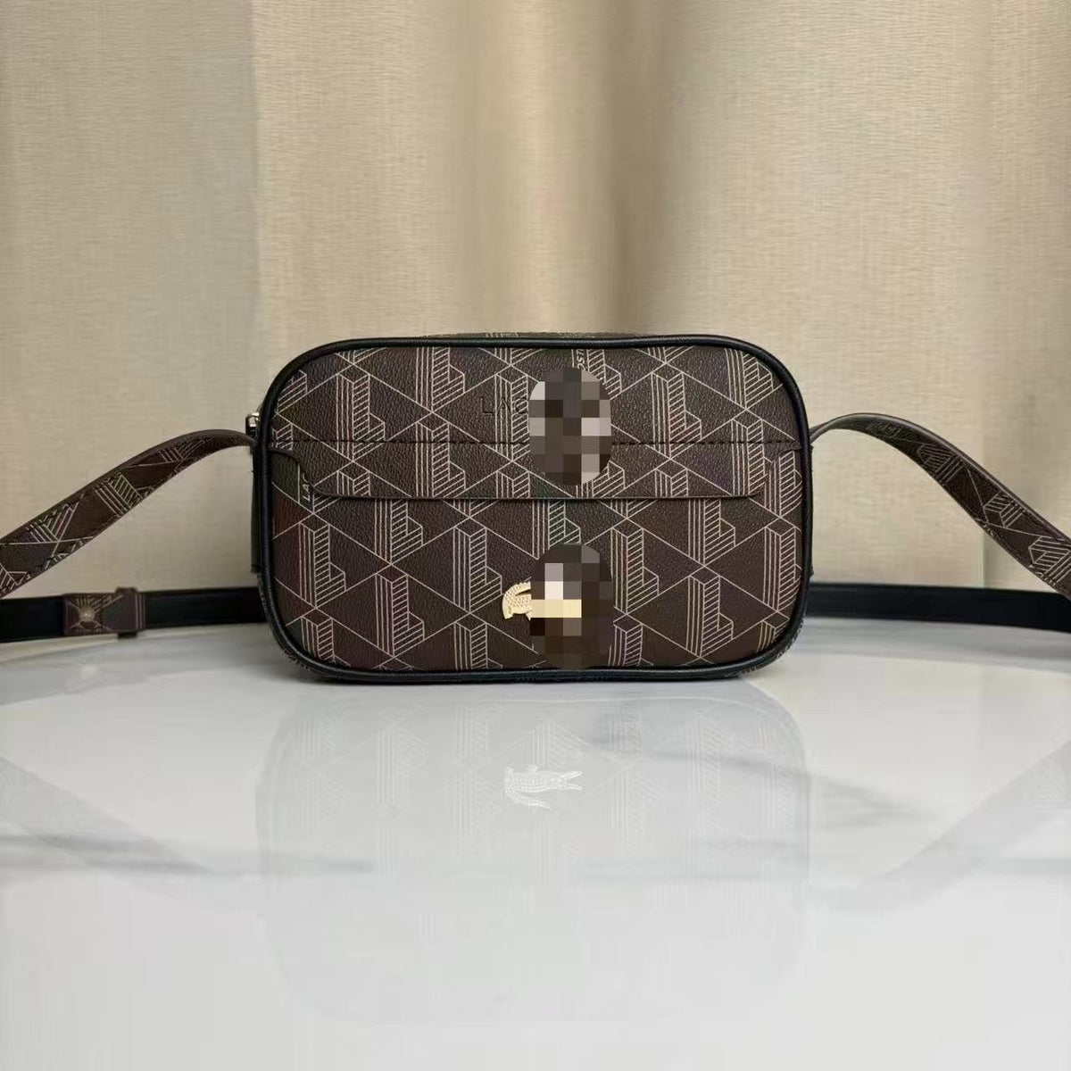 Cross-border new vintage print postman men's crossbody bag casual trend handbag fashion mobile phone storage shoulder bag