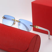 Luxe Frameless Sunglasses Ultra Slim Silhouette For Modern Confident Style Everyday Luxury