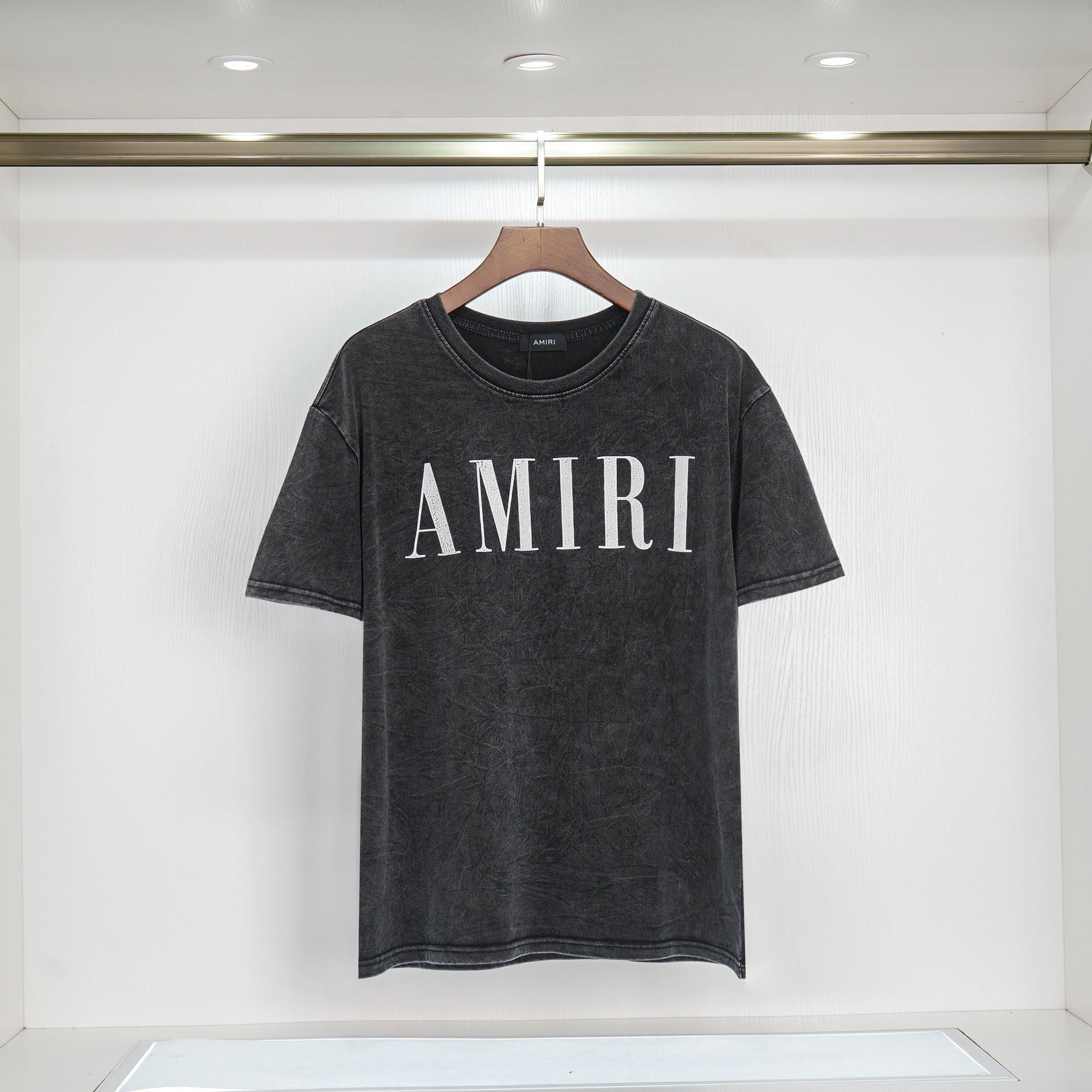 Monogram Logo Front Back Crewneck Tee