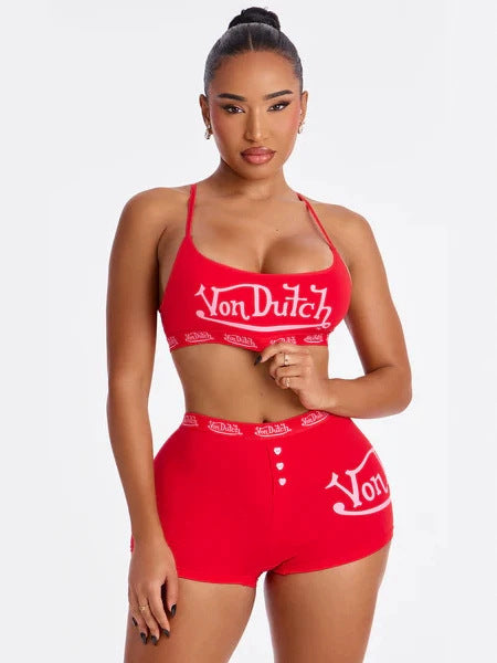 Pulse Luxe Crop Top and Short Set