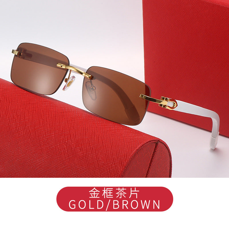 Luxe Frameless Sunglasses Ultra Slim Silhouette For Modern Confident Style Everyday Luxury