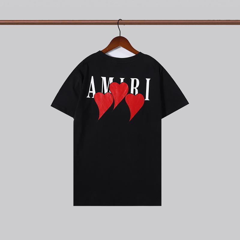 Monogram Logo Front Back Crewneck Tee